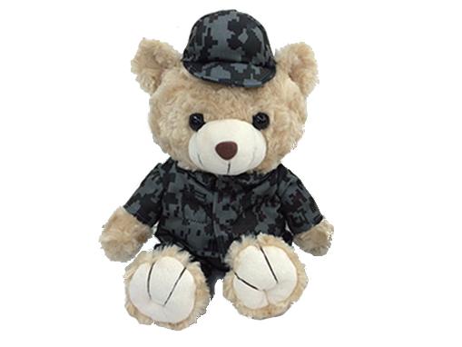 A・C・ADVANCE/エイ・シー・アドバンス デジタル迷彩ベアぬいぐるみ