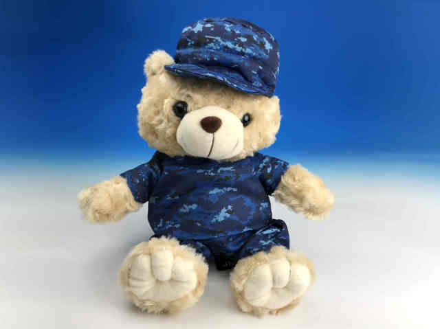 A・C・ADVANCE/エイ・シー・アドバンス 海デジタル迷彩ベア ぬいぐるみ