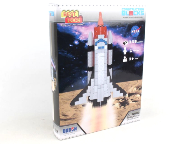 DARON/ダロン スペースシャトル 140ピース　CONSTRUCTION TOY