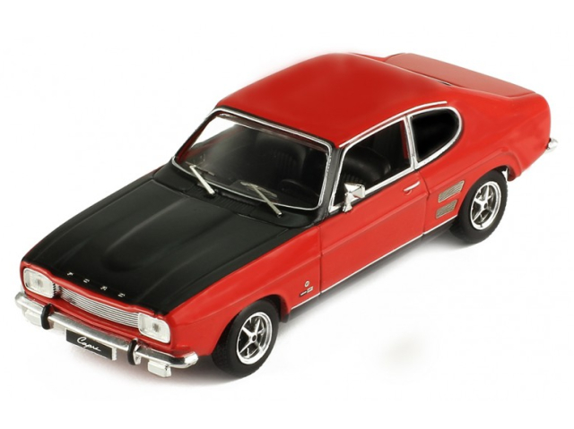 ixo/イクソ フォード カプリ 1700 GT 1970 レッド/ブラックボンネット