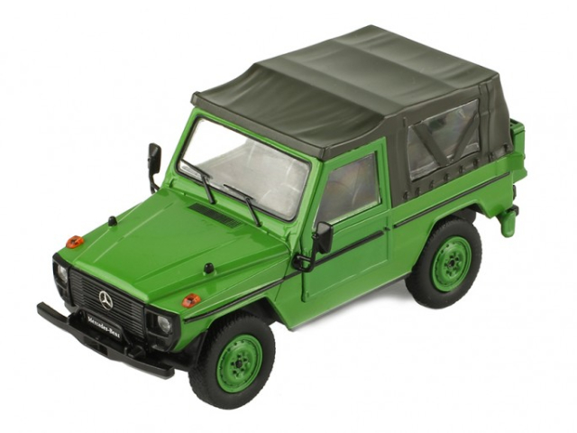 ixo/イクソ メルセデス・ベンツ 240 G ワゴン LHD SWB ソフトトップ 1986 グリーン