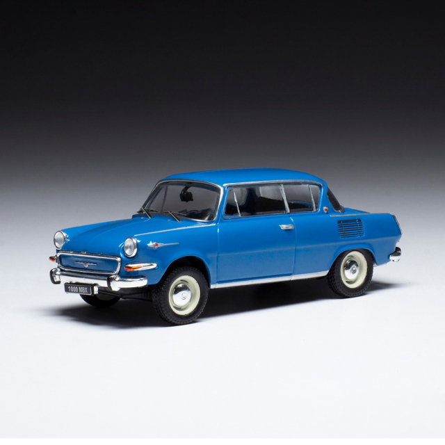 ixo/イクソ  シュコダ 1000 メルセデス・ベンツX 1966 ブルー