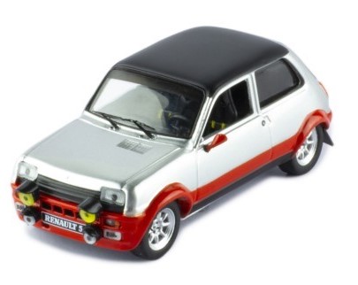 ixo/イクソ  ルノー 5 アルピーヌ Gr.2 1978 シルバー 「Ready to Race」