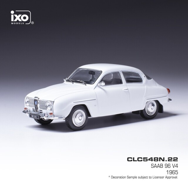 ixo/イクソ  サーブ96 V4 1965 (ロングノーズ) ホワイト