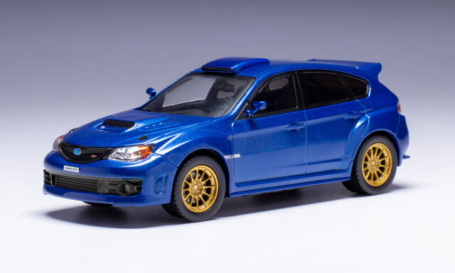 ixo/イクソ  スバル インプレッサ WRX Sti 2009 ブルー カスタム