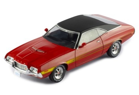 ixo/イクソ フォード グラントリノ 1972 レッド/ブラック