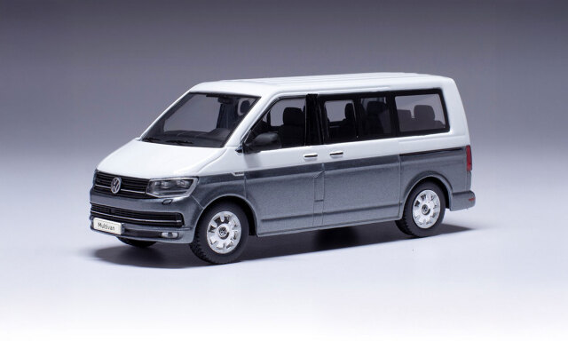 ixo/イクソ  フォルクスワーゲン T6 マルチバン 2017 ホワイト/グレー