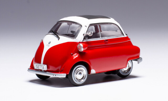 ixo/イクソ  BMW イセッタ 1959 ホワイト/レッド