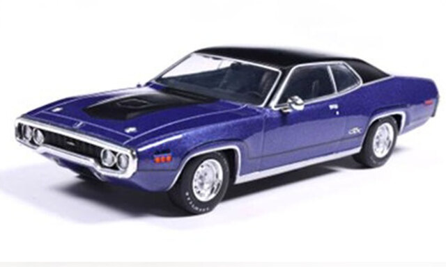 ixo/イクソ  プリムス GTX ランナー 1971 メタリックパープル