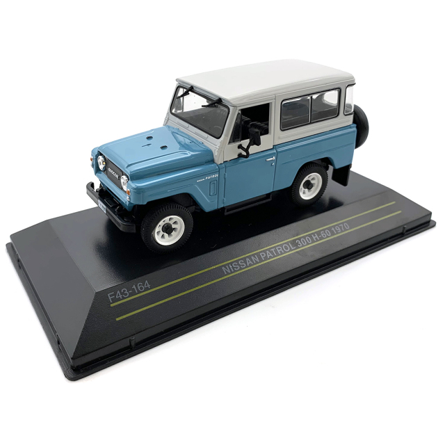First43/ファースト43  NISSAN PATROL 300 H-60 1970 ライトブルー/ホワイト 海外仕様