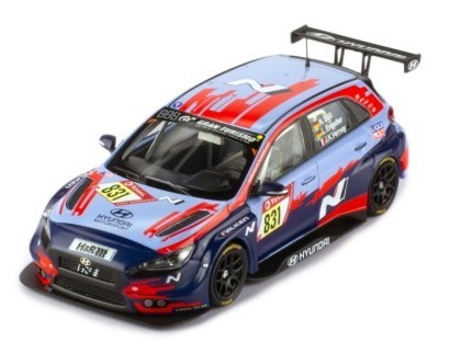 ixo/イクソ  ヒョンデ I30 N TCR 2021年ニュルブルクリンク24h #831 L.Engstler/H. Still/J-K.Vernay