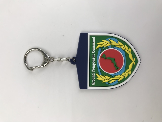 KBオリジナルアイテム ソフトキーホルダー 陸上自衛隊 陸上総隊