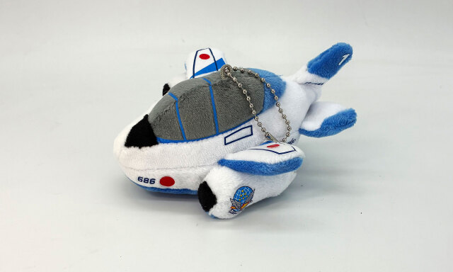 ぬいぐるみ  ボールチェーン ブルーインパルス T-4