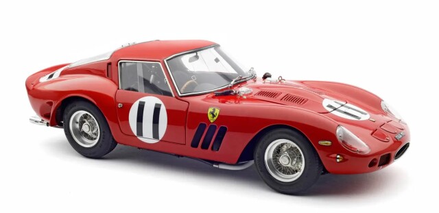 CMC/シーエムシー  フェラーリ 250 GTO 1962年パリ1000km  #11 J.Surtees/M.Parkes RHD