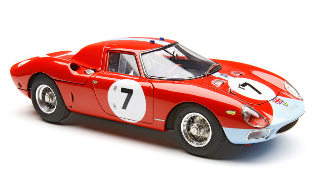 CMC/シーエムシー  フェラーリ250 LM 1964年 ランス12時間レース 優勝 Hill/Bonnier 車台番号 5895 RHD 1500個限定 