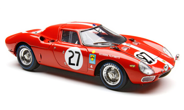 CMC/シーエムシー  フェラーリ 250 LM 1965年 ル・マン24時間レース 6位 #27 Spoerry/Boller 車台番号 6119