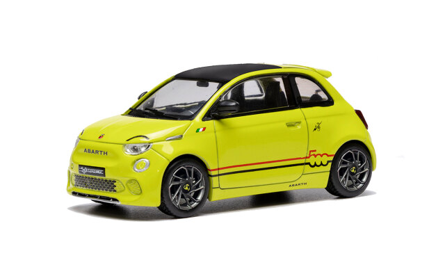 MCG /イクソ 1/18 アバルト 500e 2024 (イエロー) ixo/イクソ FIAT アバルト 500e 2024 イエロー