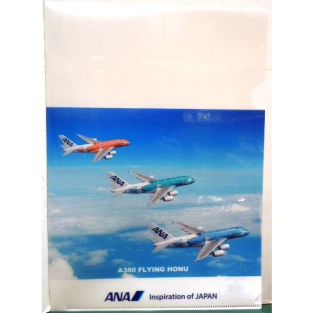 ANA A380クリアファイル 新品未使用】ANA クリアーファイル A380 FLYING HONU - メルカリ