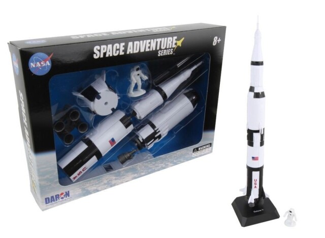 DARON/ダロン スペースアドベンチャーサターンV ロケット プレイセット