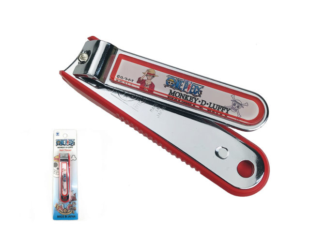 ニッケン刃物 ワンピース爪切り ルフィモデル レッド