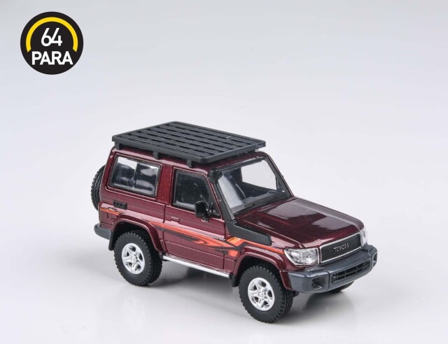 PARAGON/パラゴン  トヨタ ランドクルーザー 71 14 レッド RHD ルーフラック付