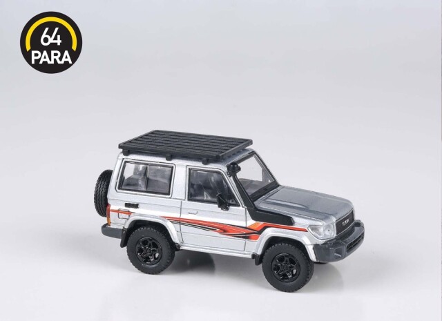 PARAGON/パラゴン  トヨタ ランドクルーザー 71 14 シルバー RHD ルーフラック付