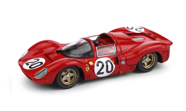 BRUMM/ブルム  フェラーリ 330 P4 スパイダー 1967年ル・マン24時間 #20 C.Amon/N.Vaccarella