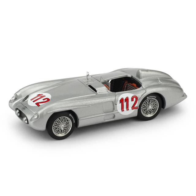 BRUMM/ブルム MB 300 SLR 1955年タルガフローリオ 2位 #112 Fangio-K.Kling