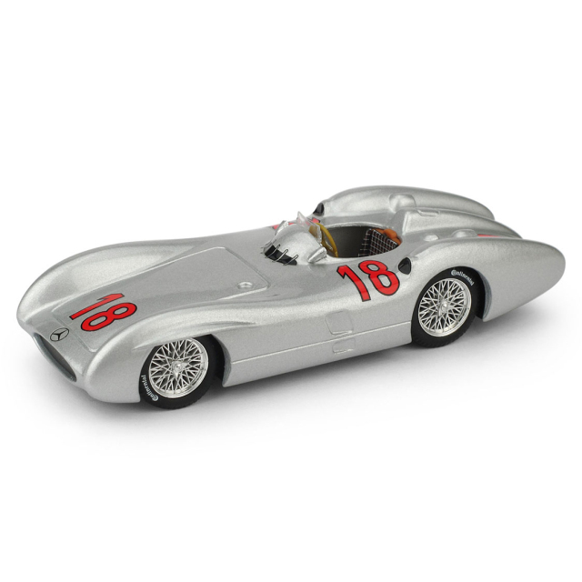 BRUMM/ブルム _x005F メルセデス・ベンツ W196C_x005F 1954年フランスGP 優勝 #18 Fangio