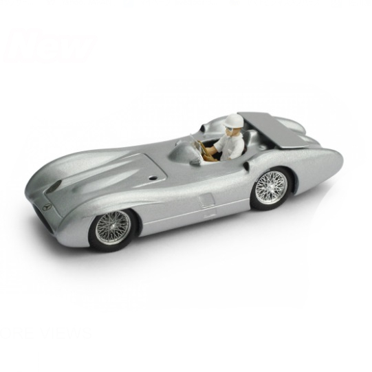 BRUMM/ブルム メルセデス W196C 1955 モンツァ高速リンク テストカー  Stirling Moss フィギュア付