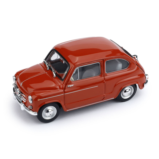 BRUMM/ブルム  フィアット 600 D ハードトップ 1960 レッド