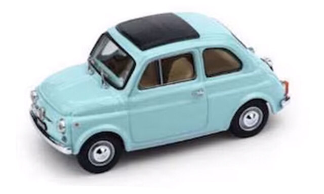 BRUMM/ブルム  フィアット 500F クローズ 1965-72 マリンブルー