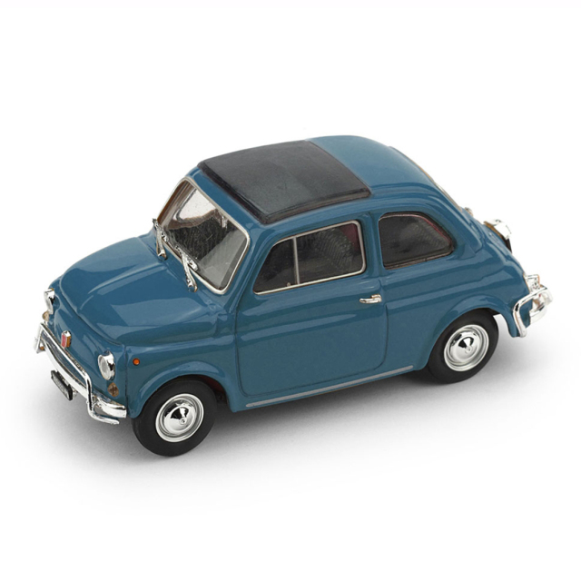 BRUMM/ブルム  フィアット 500L 1968-72 クローズド ターコイズブルー
