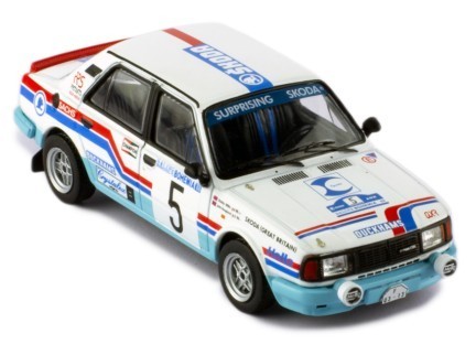 ixo/イクソ  シュコダ 130L 1988年ボヘミアラリー #5 J.Haugland/B.Willis