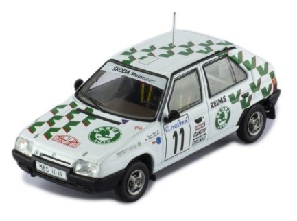 ixo/イクソ  シュコダ ファヴォリット 136L 1993年モンテカルロラリー #11 E.Triner/J.Klma