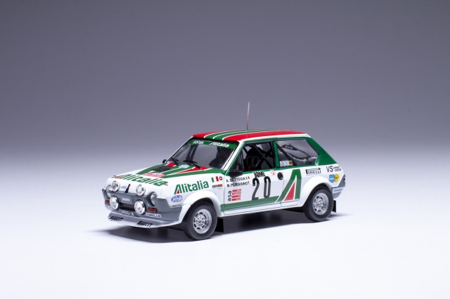 ixo/イクソ  フィアット リトモ 75 アバルト 1979年 モンテカルロラリー #20 A.Bettega/M.Perissinot