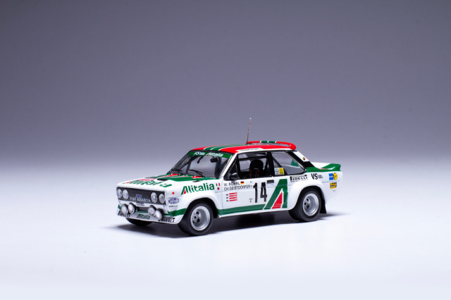 ixo/イクソ  フィアット 131 アバルト 1979年 モンテカルロラリー #14 W.Rohrl/C.Geistdorfer