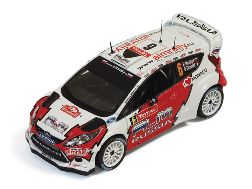 ixo/イクソ フォード　フィエスタ　RS WRC　2012年　ラリー　モンテカルロ　 #6 E.Novikov/D.Giraudet