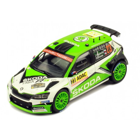 ixo/イクソ シュコダ ファビア R5 Evo 2019 ドイツラリー #23 J.Kopecky / P.Dresler