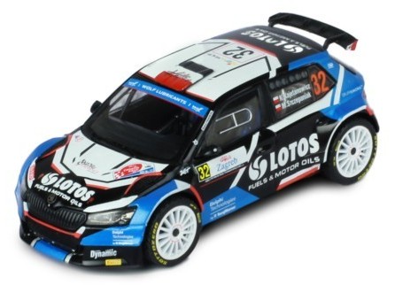 ixo/イクソ  シュコダ　ファビア Rally2 EVO 2021 クロアチア #32Kajetanowicz/Szczepaniak