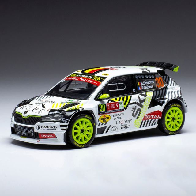 ixo/イクソ  シュコダ ファビア Rally2 EVO 2021年イーペル #30 S.Bedoret/F.Gilbert