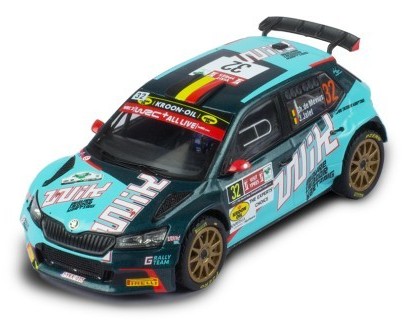 ixo/イクソ  シュコダ ファビア Rally2 EVO 2021年イーペル #32 G.De Mevius/J.Jalet