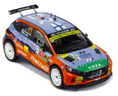 ixo/イクソ  ヒョンデ i20 N Rally 2 2021年イープルラリー WRC2 優勝 #21 Jari Huttunen/Mikko Lukka