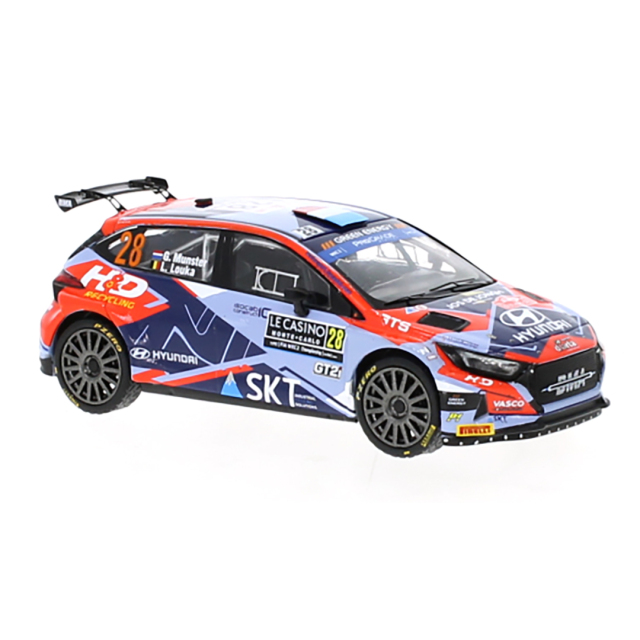 Ixo 1:43 - Hyundai I20 R5 WRC Rally Estonia 2020 - Munster/Louka