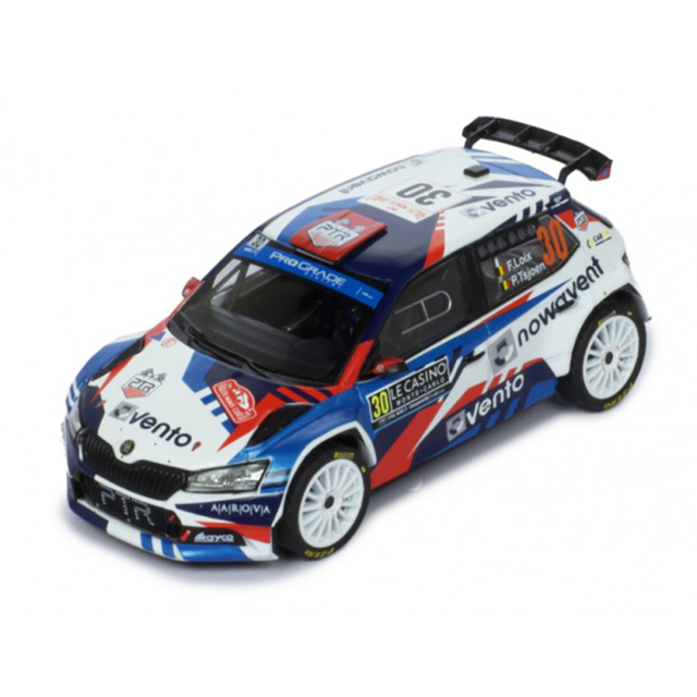 ixo/イクソ  シュコダ ファビア Rally2 EVO 2022年モンテカルロラリー #30 F.Loix /P.Tsjoen 