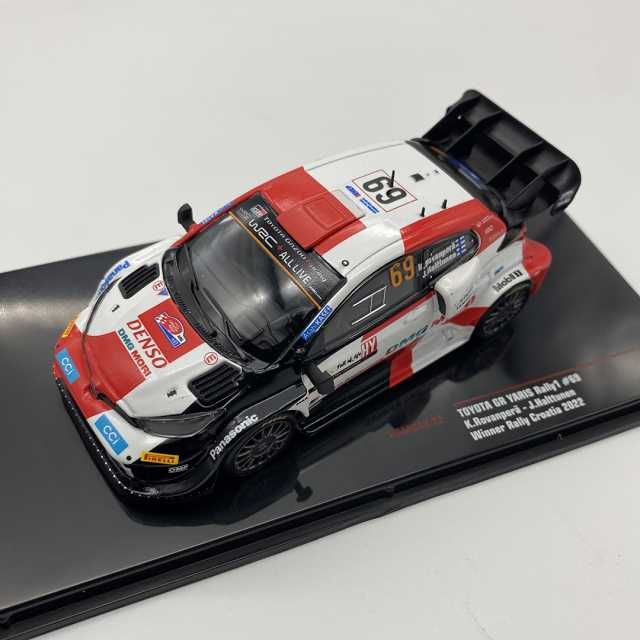 ixo/イクソ トヨタ GR ヤリス ラリー1 2022年クロアチアラリー 優勝 