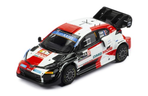 ixo/イクソ  トヨタ GR ヤリス RALLY1 2022年サファリラリー #1 S.Ogier/B.Veillas