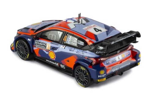 (未使用･未開封品)　イクソ 1/43 ヒュンダイ i20 WRC 2018年ラリー・モンテカルロ #5 T.Neuville - N.Gilsoul p706p5g ixo/イクソ ヒョンデ i20 N Rally1 2023年モンテカルロラリー #4