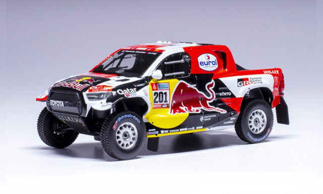 ixo/イクソ  トヨタ GR DKR HILUX T1+ 2022年　ダカールラリー優勝　＃201　　N.Al-Attiyah/ M.Baumel