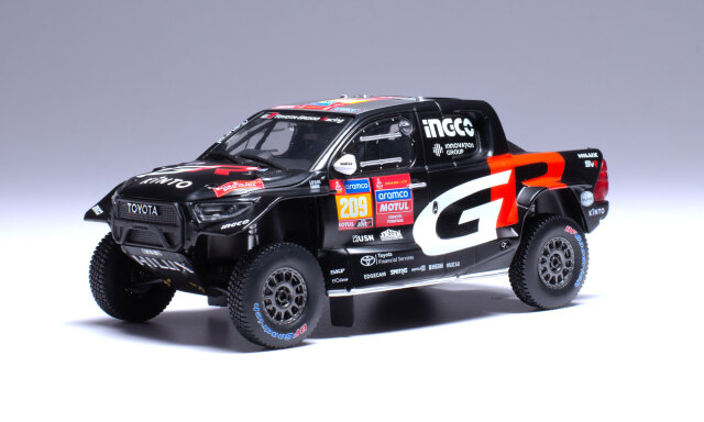 ixo/イクソ  トヨタ GR DKR HILUX EVO T1U(2024) 2024年 ダカールラリー #209 G.de Viliers/D.Murphy